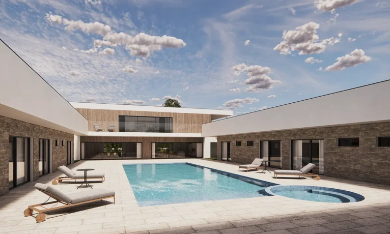 MORADIA UNIFAMILIAR + PISCINA